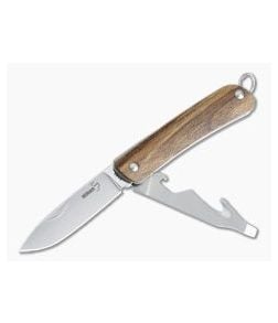 Boker Plus Mini Tech-Tool 2 Zebra Wood Slip Joint 01BO877 - BO-01BO877 1