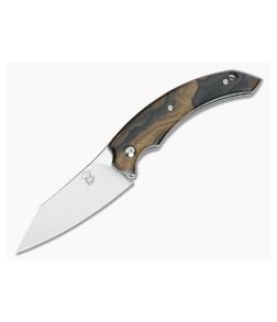 Fox Bastinelli 518ZW Slim Dragotac Ziricote Wood Friction Folder - BO-01FX024 1