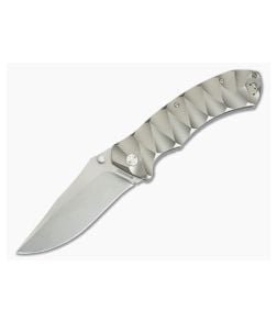 Fox Knives Olamic Cutlery Bravado N690 Titanium Frame Lock - BO-01FX304 1