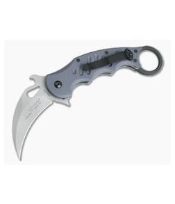 Fox Knives 478 Karambit Gray Aluminum Flipper - FK-478 1