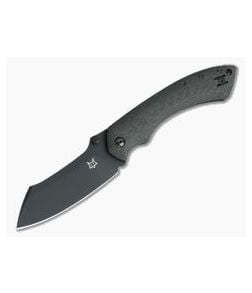 Fox Knives Kmaxrom Pelican Black N690 Carbon Fiber Liner Lock 534CF - BO-01FX742 1