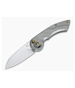 Fox Radius 550 Simonutti Gray Titanium Satin M390 Folder 01FX865 - BO-01FX865 1