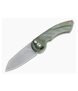 Fox Radius 550 Simonutti OD Green G10 Stonewashed N690Co Folder 01FX867 - BO-01FX867 1