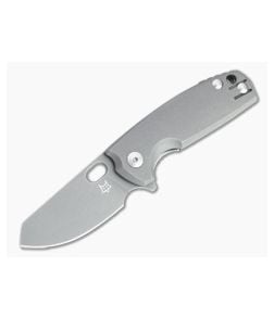 Fox Knives Baby Core Flipper Stonewashed M390 Titanium Folder 01FX904 - BO-01FX904 1