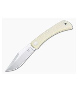 Fox Knives Libar Satin M390 Coyote Micarta Slip Joint Folder 01FX909 - BO-01FX909 1