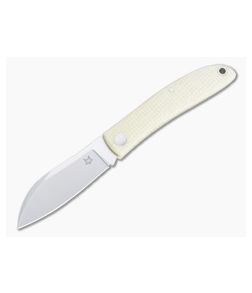 Fox Knives Livri Satin M390 Coyote Micarta Slip Joint Folder 01FX910 - BO-01FX910 1
