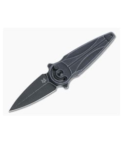 Fox/Anarcnide Saturn Radius Lock Black Stonewashed N690Co Aluminum Folder 01FX939 - BO-01FX939 1