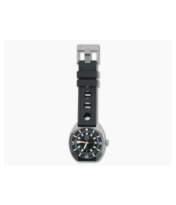 Serge Knife Co. Model 2 Wristwatch Black Dial Stonewashed Case Miyota 9015 Movement 020 - SKC-020 1