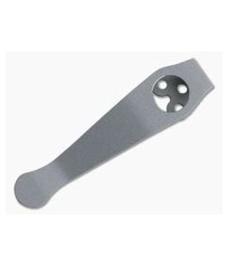 Lynch Northwest Titanium Deep Carry Pocket Clip Spyderco Short Bead Blast - LNW-020 1