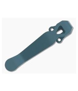 Lynch Northwest Titanium Deep Carry Pocket Clip Benchmade Blue Cerakote - LNW-022 1