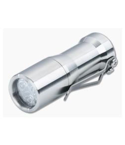 CWF Peanut Custom Flashlight Machined Satin Titanium 5000k 219C LED CWF-022 - CWF-022 1