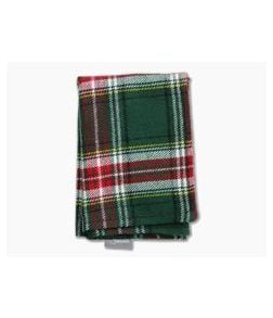 SwankHanks Green Xmas Flannel and Microsuede Hank - SH-023 1