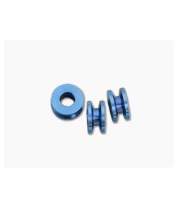 Hinderer Knives XM-18 3" Titanium Standoffs Blue - HK-0240 1