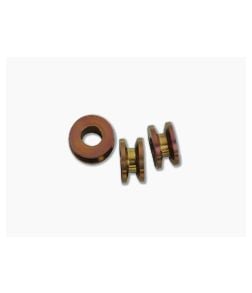 Hinderer Knives XM-18 3" Titanium Standoffs Bronze - HK-0241 1