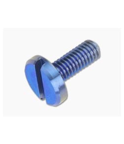 Hinderer Knives Titanium Pivot Screw Blue Anodized for 3" XM-18 - HK-0244 1