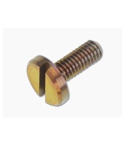 Hinderer Knives Titanium Pivot Screw Bronze Anodized for 3" XM-18 - HK-0245 1