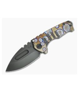 Medford Praetorian Genesis T Drop Point PVD S35VN Faced Flame Bronze Titanium Frame Lock Folder - MKT-024 1