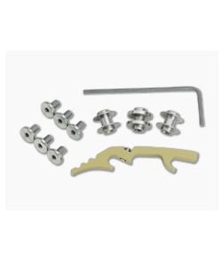 Hinderer Modular Backspacer System Gold Aluminum for XM-18 Knives - HK-0258 1