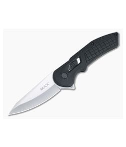 Buck 261 Hexam Reverse Tanto Black Polymer SUR Lock Flipper 0261BKS - BU-0261BKS 1