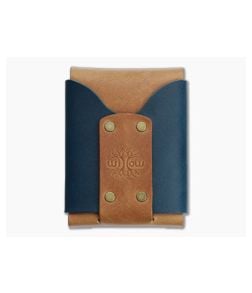 Willow Craft Original Wask Wallet Bourbon and Ocean Blue - WCG-026 1