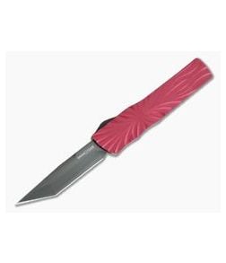 Brian Tighe and Friends Twist Tighe OTF Auto Ceramic Red DLC Tanto 1300-5 - BTF-026 1