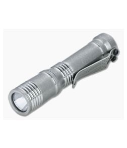 Laulima Metal Craft Ion Slim Tumbled Titanium American Flag Clip 14500 Flashlight - LMC-LMC027 1
