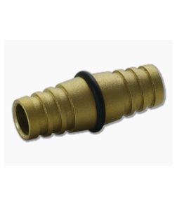 Hinderer Knives Alpha Bead Brass Bead Blast - HK-0289 1