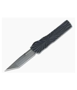 Brian Tighe and Friends Twist Tighe OTF Auto Distressed Black DLC Tanto 1300-5 - BTF-028 1
