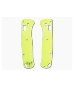 Putman Blade Scales Benchmade Mini Bugout 533 DayGlo Yellow G10 Custom Scales - PBS-028 1