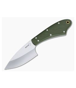 Boker Plus Easedrop Green G10 Fixed Blade 02BO008 - BO-02BO008 1