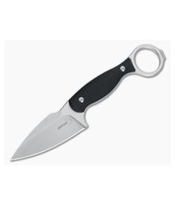Boker Plus Accomplice Black G10 Fixed Blade 02BO175 - BO-02BO175 1