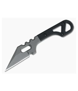 BlackFox Panchenko Spike Wharncliffe Black G10 440C Neck Knife 728 - BO-02FX172 1