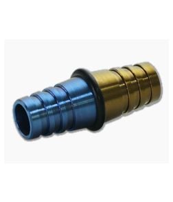 Hinderer Knives Alpha Bead Titanium Blue/Bronze Two-Tone - HK-0300 1