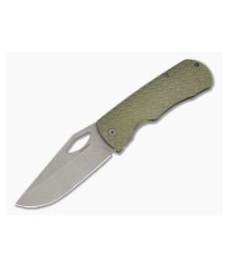McNees Knives Dixon Honeycomb Green/Bronze Atomic Stonewash - MNK-030 1