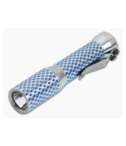 Dawson Machine Craft Divot Slim 14500 Flashlight Blue Titanium (4500K) - DMC-030 1