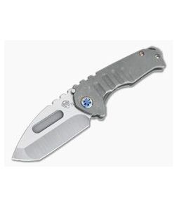 Medford Praetorian Genesis T Tanto Tumbled S35VN Tumbled Titanium Frame Lock Folder - MKT-030 1