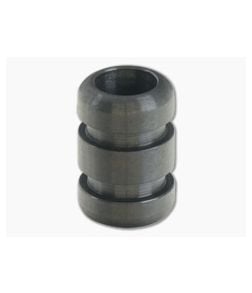 Ti Survival Zirconium Lanyard Bead Grooved Black - TS-030 1