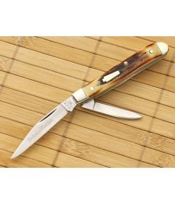 Queen S&M Gentlemans Stag Peanut 2 Blade - QN-032114 1