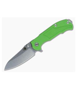 Hinderer Knives MP-1 Toxic Green G10 3.25" Stonewashed Flipper - HK-0322 1