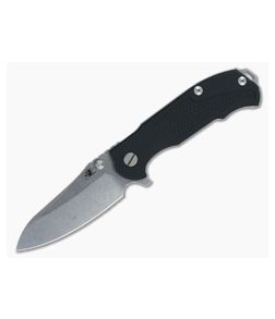 Hinderer Knives MP-1 Black G10 3.25" Stonewashed Flipper - HK-0325 1