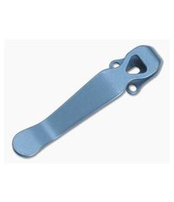 Lynch Northwest Ice Blue Ano Benchmade Titanium Deep Carry Pocket Clip - LNW-032 1