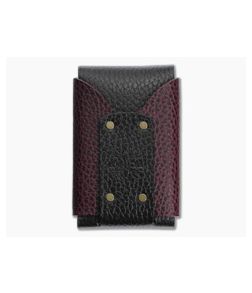 Willow Craft Slim Wask Wallet Black Dollaro and Bordeaux Dollaro - WCG-033 1
