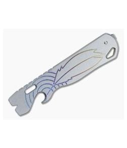 Lynch Northwest All Access Pass AAP V1.5 Stonewash Fade Ano Titanium Pocket Tool w/ Clip - LNW-033 1