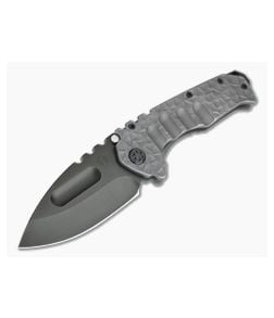 Medford Praetorian Ti Drop Point PVD 3V Bead Blasted Peaks and Valleys Frame Lock - MKT-033 1