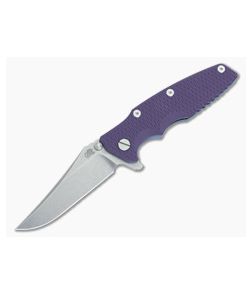 Hinderer Knives Eklipse Gen 2 Flipper Purple G10 Blue Ano Bowie - HK-0343 1
