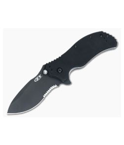 Zero Tolerance 0350ST Black DLC Serrated S30V Black G10 Assisted Flipper - ZT-0350ST 1
