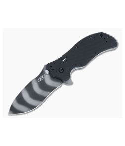 Zero Tolerance 0350 Tiger Stripe S30V Tritium Black G10 Assisted Flipper 0350TSTR - ZT-0350TSTR 1