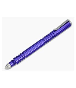 Hinderer Investigator Pen Purple High Polish Aluminum - HK-0362 1