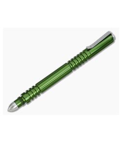 Hinderer Investigator Pen OD Green High Polish Aluminum - HK-0364 1