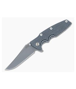 Hinderer Knives Eklipse Gen 2 DLC Flipper Gray Black Bowie - HK-0379 1